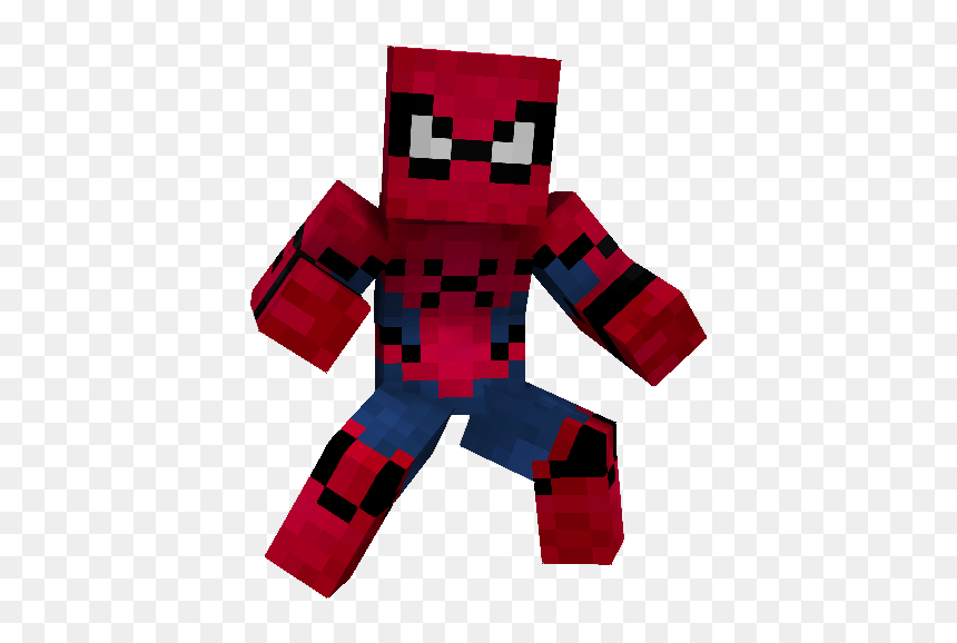 Skin De Minecraft Spiderman Homecoming, HD Png Download - spiderman homecoming png