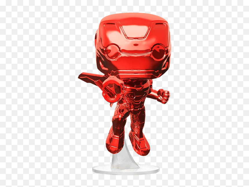 Red Chrome Iron Man Pop, HD Png Download - ironman png