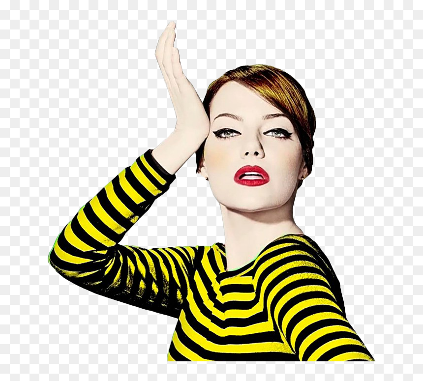 Emma Stone Png Pic - Emma Stone Photoshoot Snl, Transparent Png - emma stone png