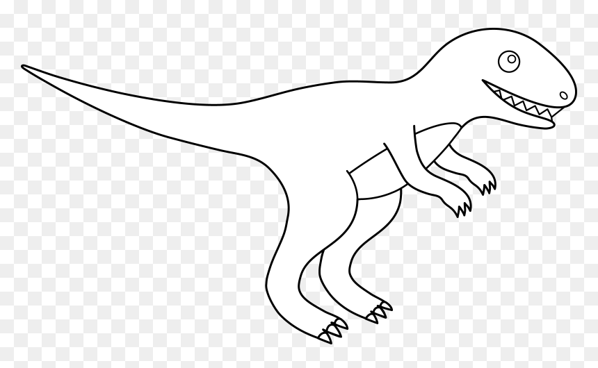 T Rex Png Black And White Transparent T Rex Black And - Lesothosaurus, Png Download - t rex png