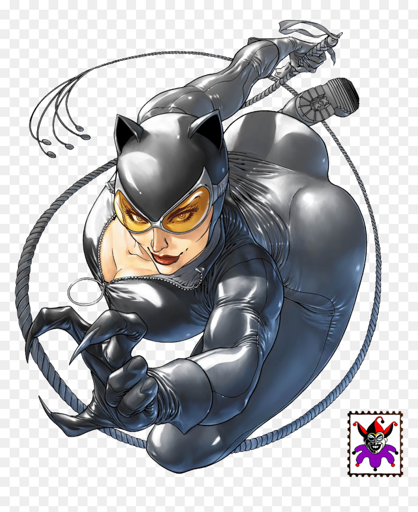 No Caption Provided - Catwoman Comic, HD Png Download - catwoman png