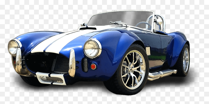Ultimate Classic Cars Blue Gt-427 Roadster - Shelby Cobra Png, Transparent Png - classic car png
