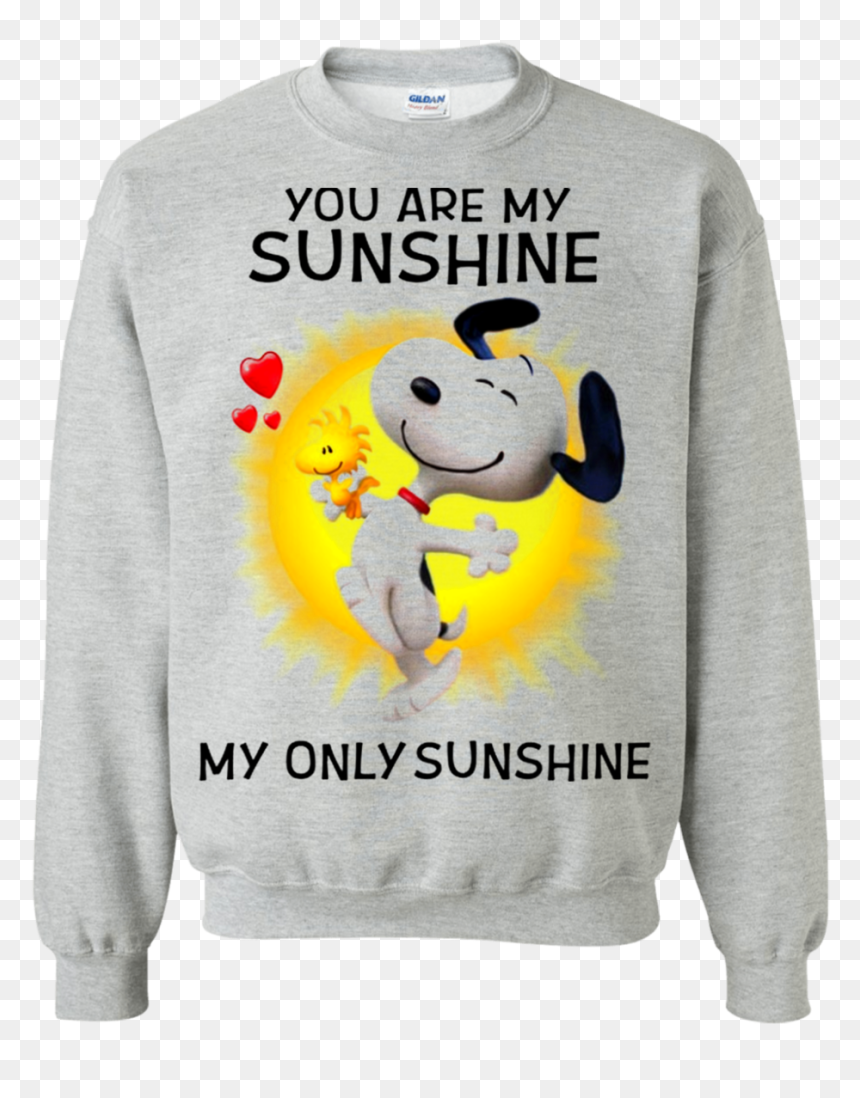 Snoopy Woodstock You Are My Sunshine My Only Sunshine - Friends Harry Potter Sweatshirt, HD Png Download - snoopy png