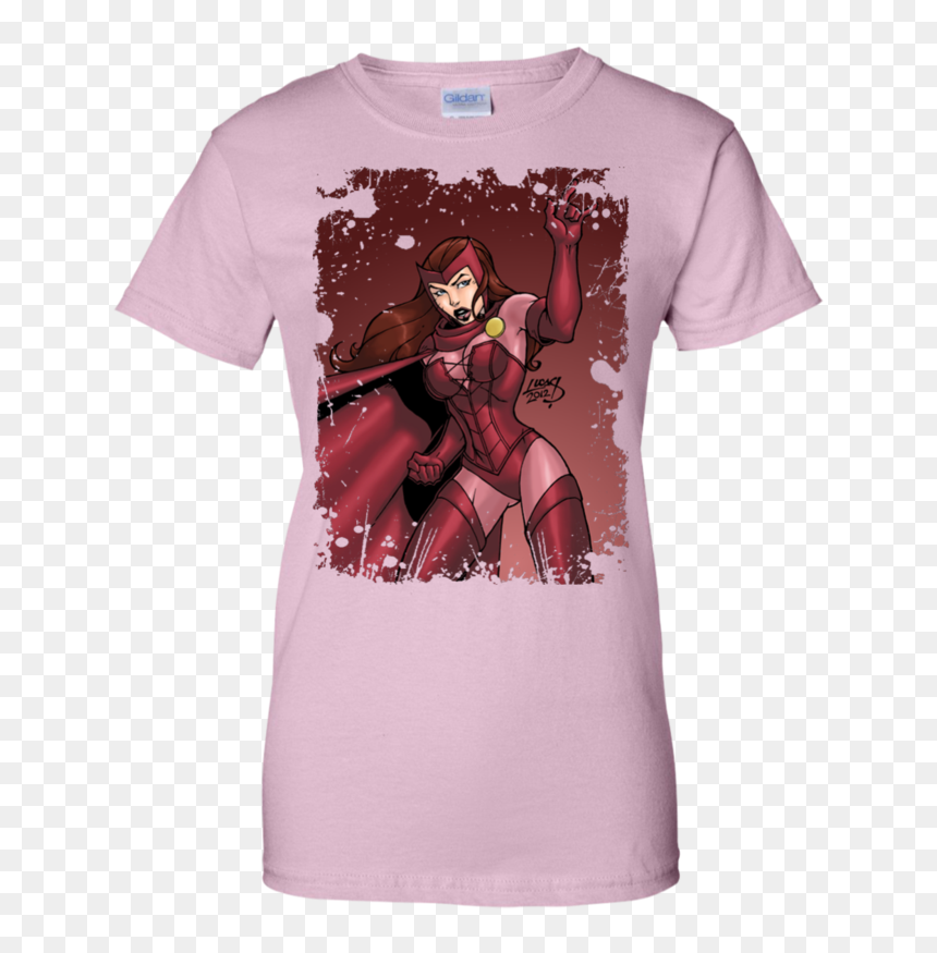 Scarlet Witch Shirt Avengers Xmen Brotherhood Of Evil - T-shirt, HD Png Download - scarlet witch png
