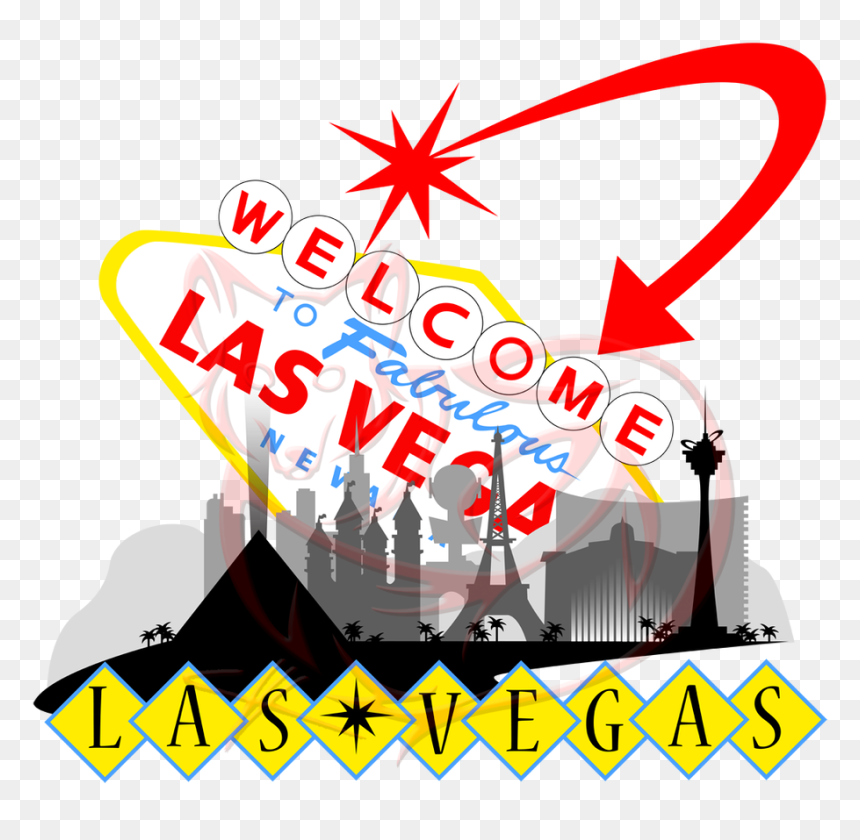 The By Hitoshihalfbreed - Las Vegas Clipart Transparent, HD Png Download - las vegas sign png