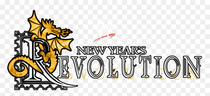 Logopedia - New Year's Revolution Logo, HD Png Download - new years png