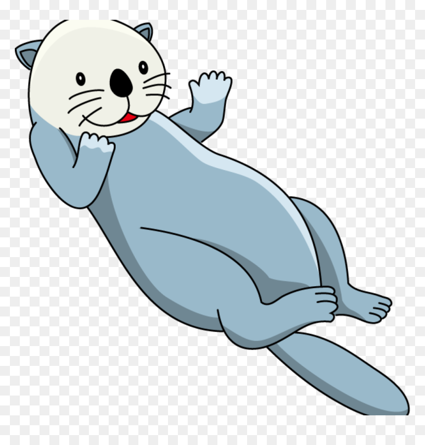 At Getdrawings Com Free - Otter Clip Art, HD Png Download - otter png