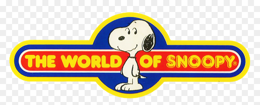 World Of Snoopy Logo - Cam Clarke Voice Of Snoopy, HD Png Download - snoopy png