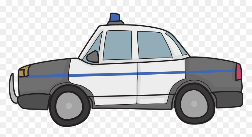 รถ ตำรวจ การ์ตูน Png, Transparent Png - police car png