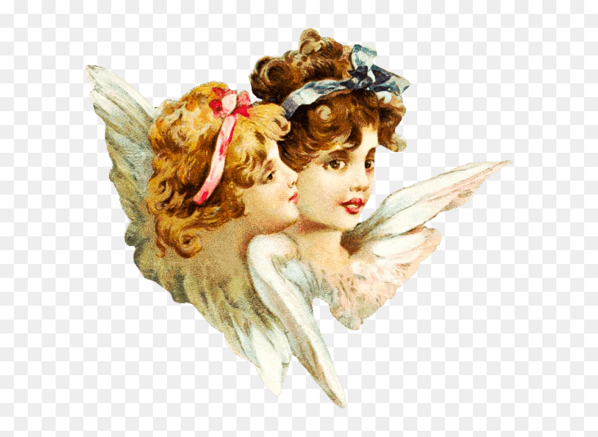 Victorian Smiling Angels Clip Arts - Victorian Angels, HD Png Download - angels png