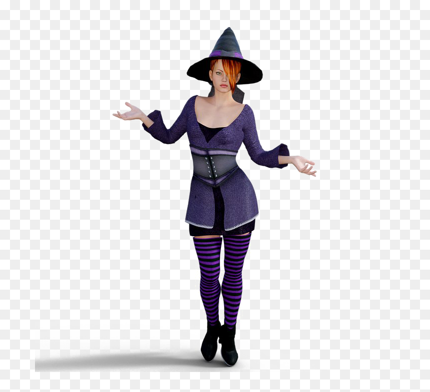 Catwoman Png Hd Quality - Halloween Witch Girls Png, Transparent Png - catwoman png
