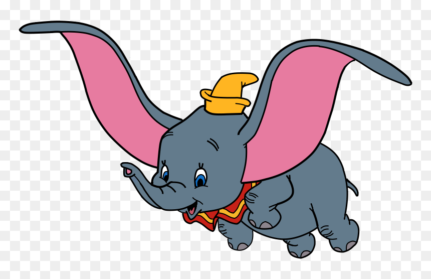 Dumbo Clipart, HD Png Download - dumbo png