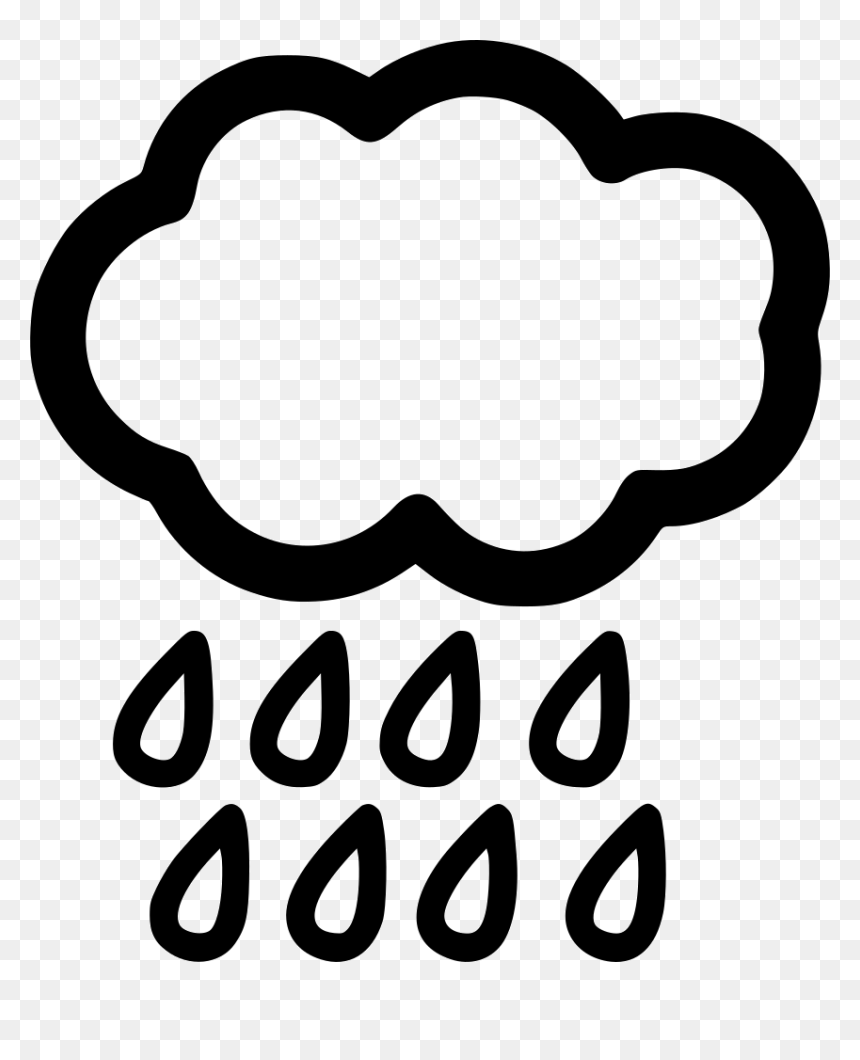 Rain Cloud Sun Umbrella Comments, HD Png Download - rain cloud png