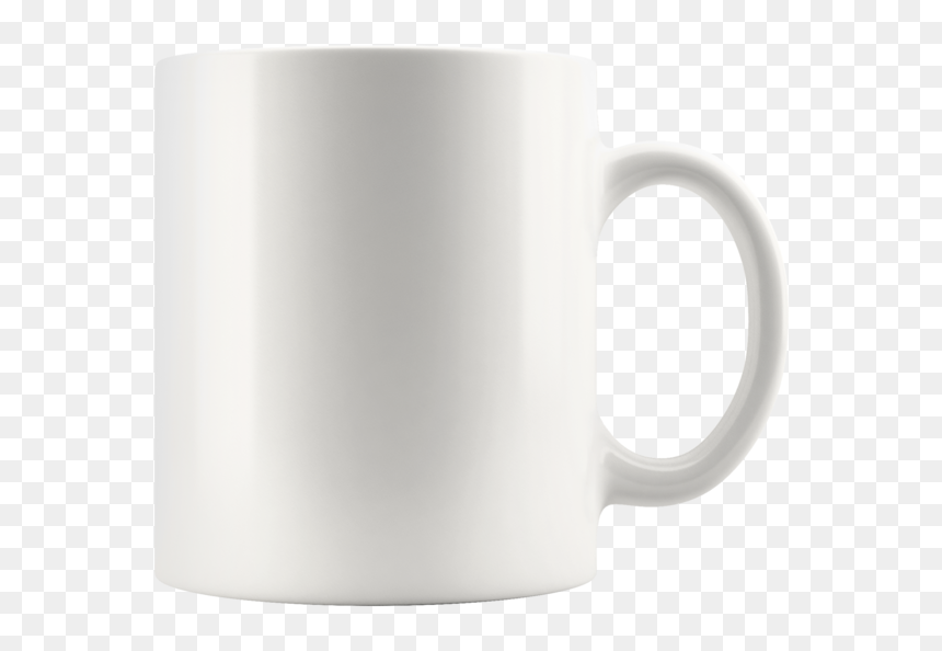 11oz White Mug - White Mug Template, HD Png Download - mug png