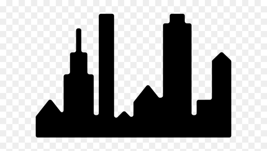 New York City Silhouette Skyline Computer Icons - New York Icons Png, Transparent Png - nyc skyline png