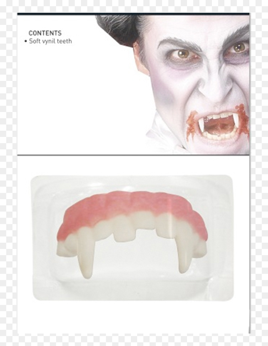 Halloween Horror Vampire Teeth, HD Png Download - vampire fangs png