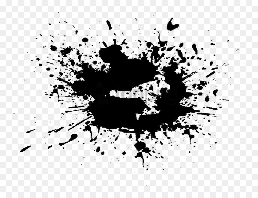 Free Png Color Ink Splatter Png Png Image With Transparent, Png Download - ink splatter png