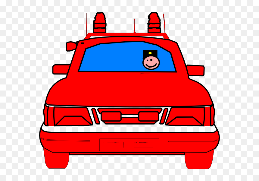 Police Car Clip Art - Clip Art, HD Png Download - police car png