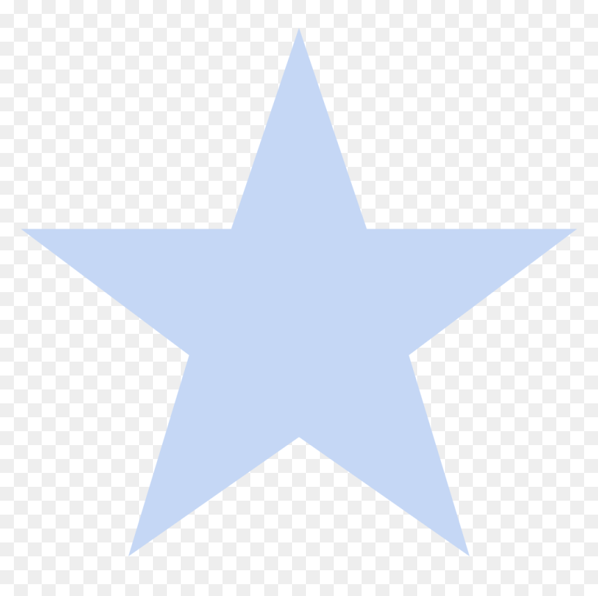 Light Blue Star - Light Blue Star Clipart, HD Png Download - star clipart png