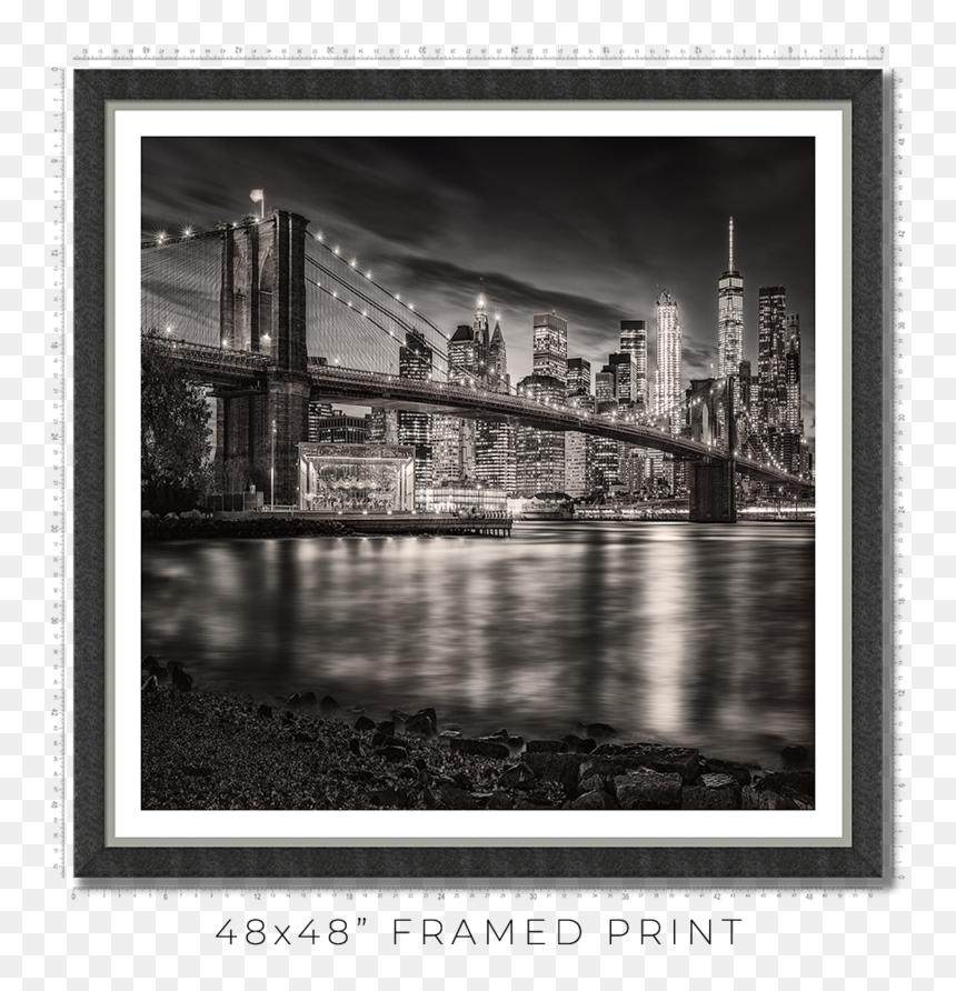 Picture Frame, HD Png Download - nyc skyline png