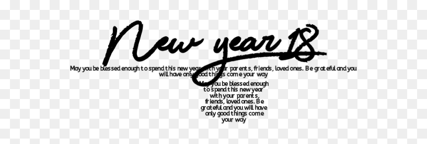 Calligraphy, HD Png Download - new years png