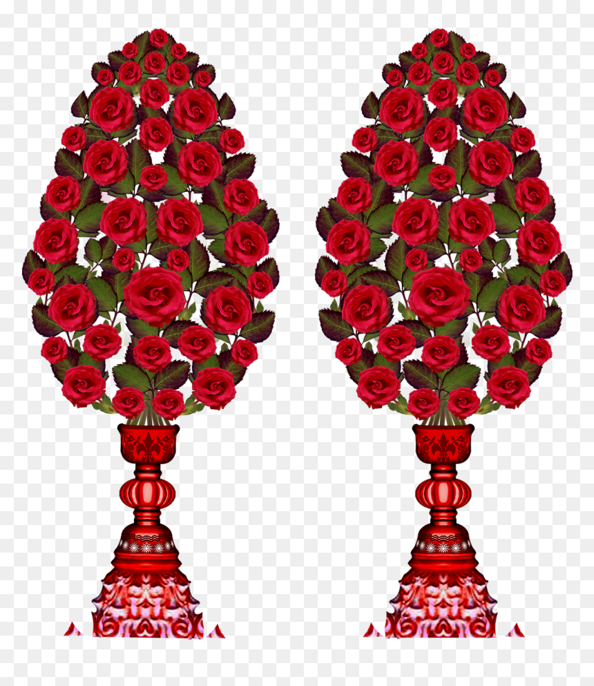 Flower Bouquet - Vector Graphics, HD Png Download - flower vector png