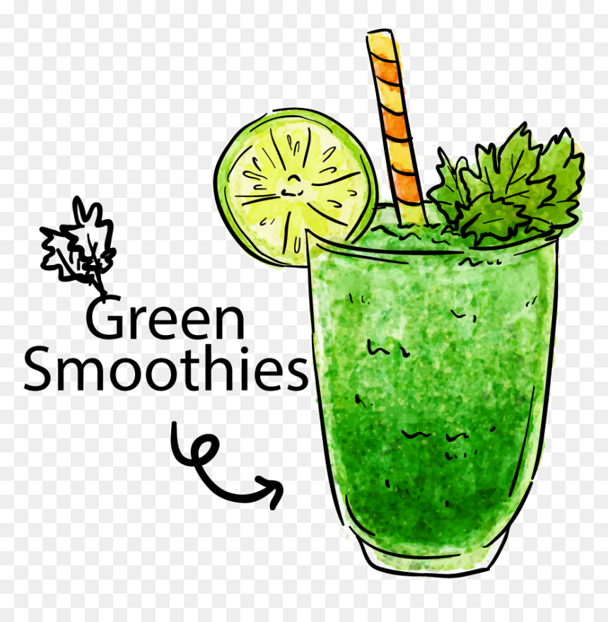 Juice Clipart Smoothie - Transparent Background Smoothie Clipart, HD Png Download - smoothie png