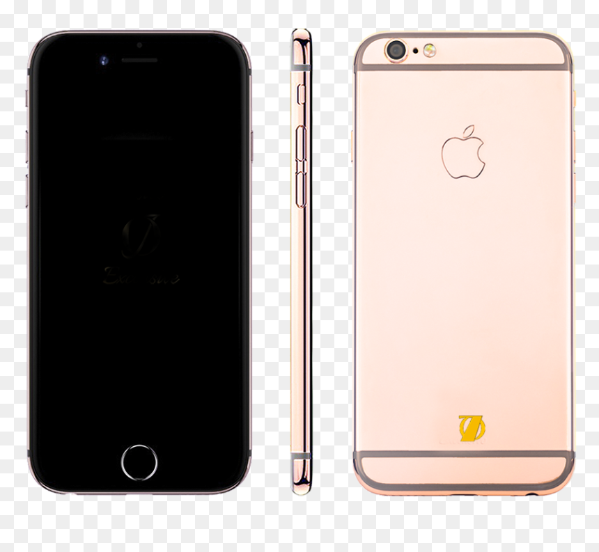24k Gold, Platinum & Rose Gold Plated Iphone 6s - Iphone, HD Png Download - iphone 6s png