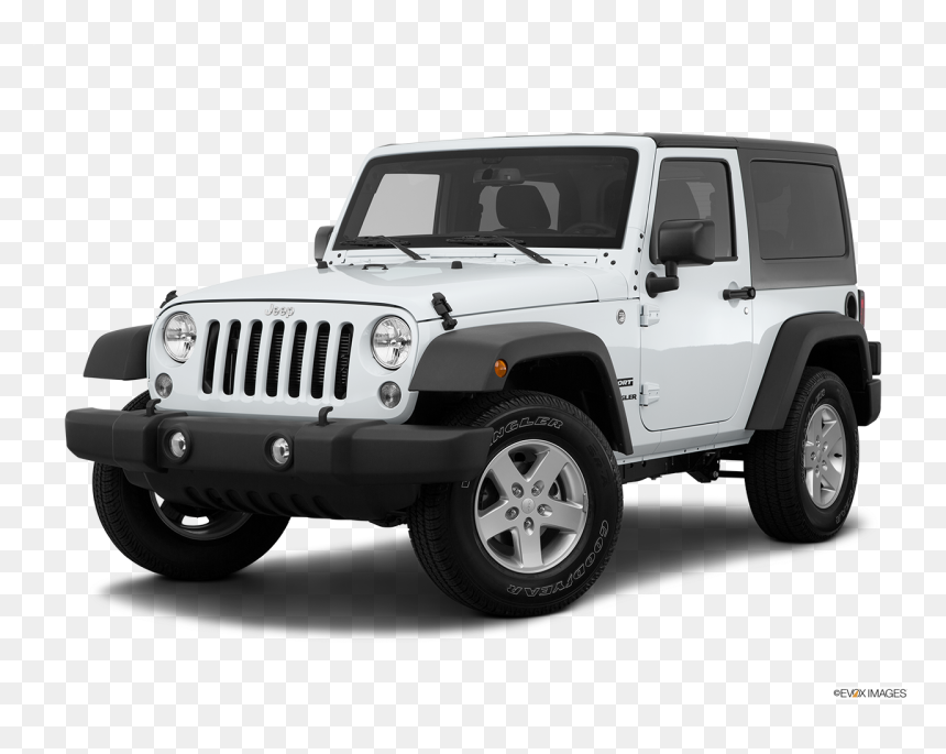 Jeep - 4 Door 2017 White Jeep Wrangler, HD Png Download - jeep png