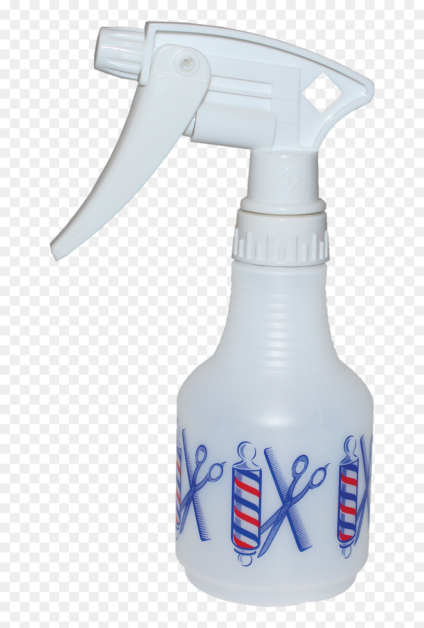 Spray Bottle Barber Pole Small - Small Spray Bottle, HD Png Download - barber pole png