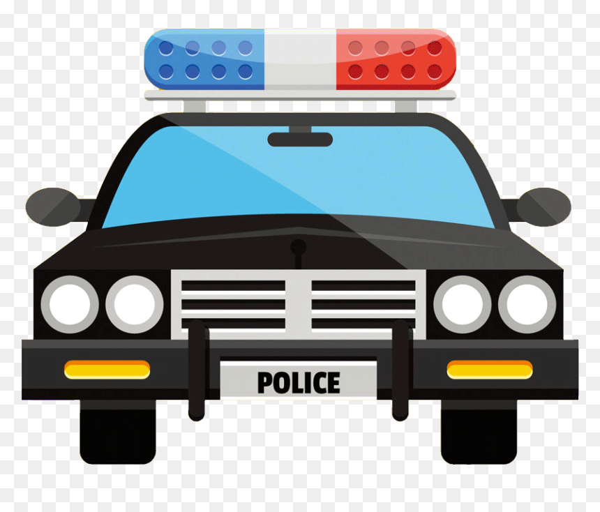 Clipart Police Car Graphic Free Stock Police Car Clip - Cartoon Police Car Png, Transparent Png - police car png