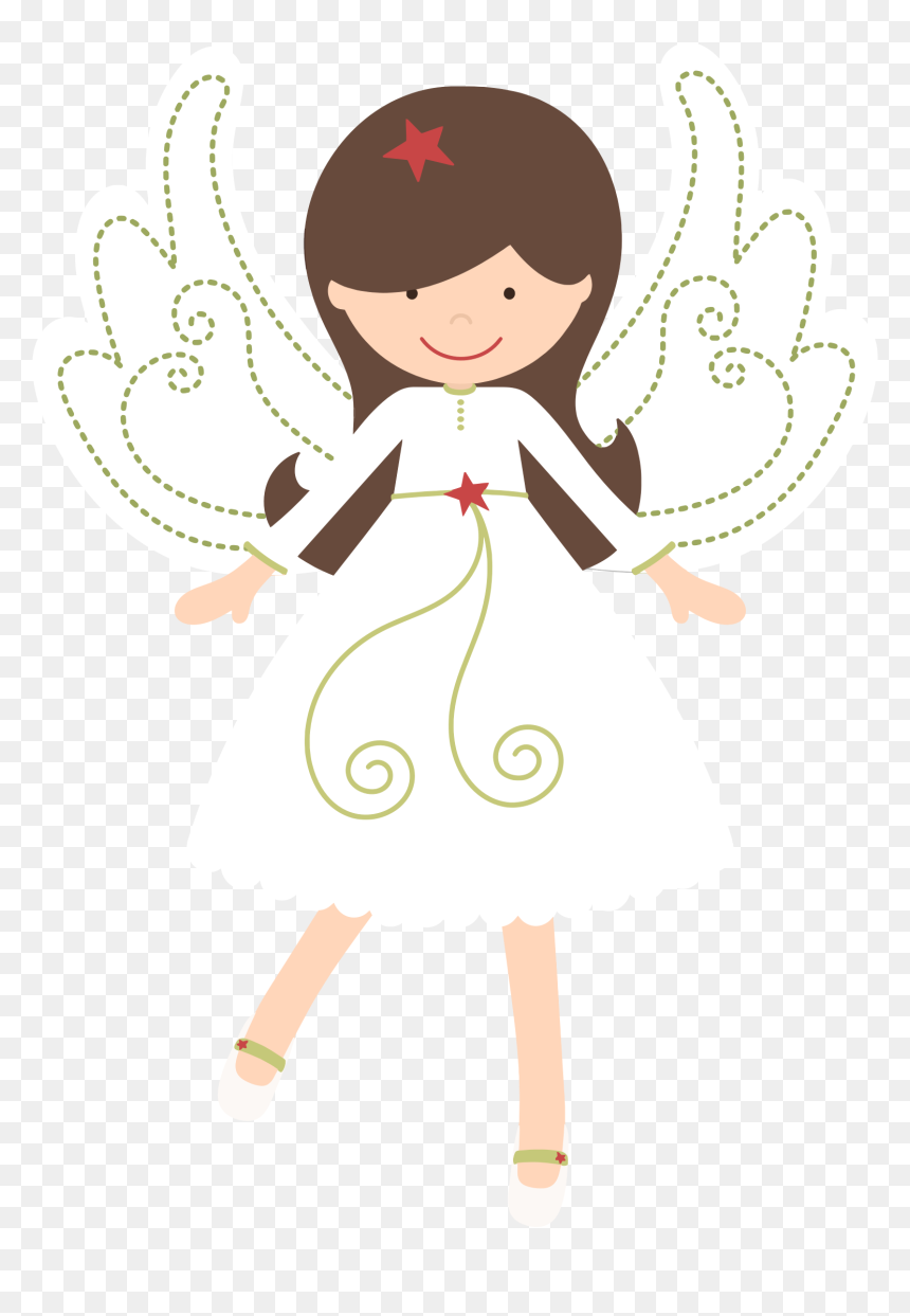 First Communion Angel Christmas Baptism - Christmas Decor Angel Clipart, HD Png Download - angels png