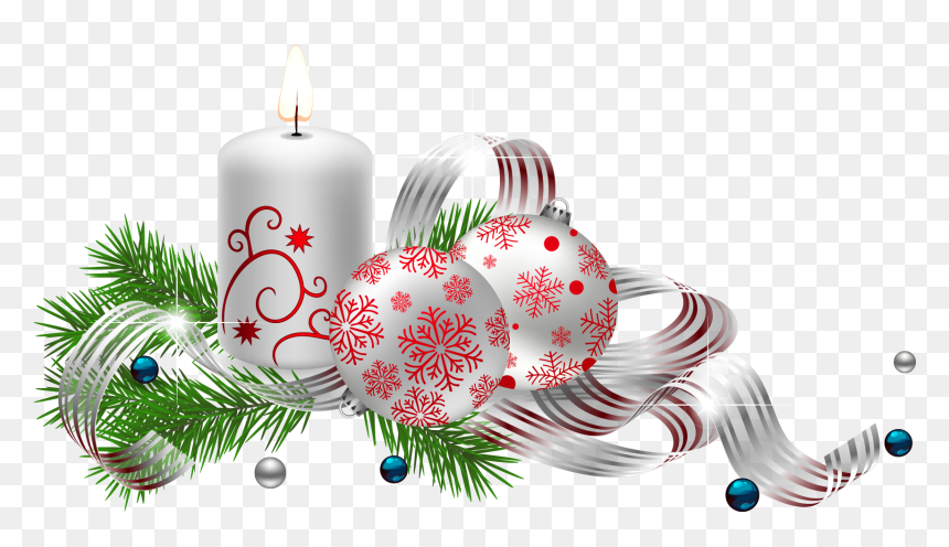 Christmas Candles Png, Transparent Png - birthday candles png