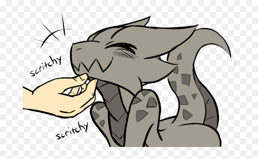 Cute Sergal, HD Png Download - claw scratch png