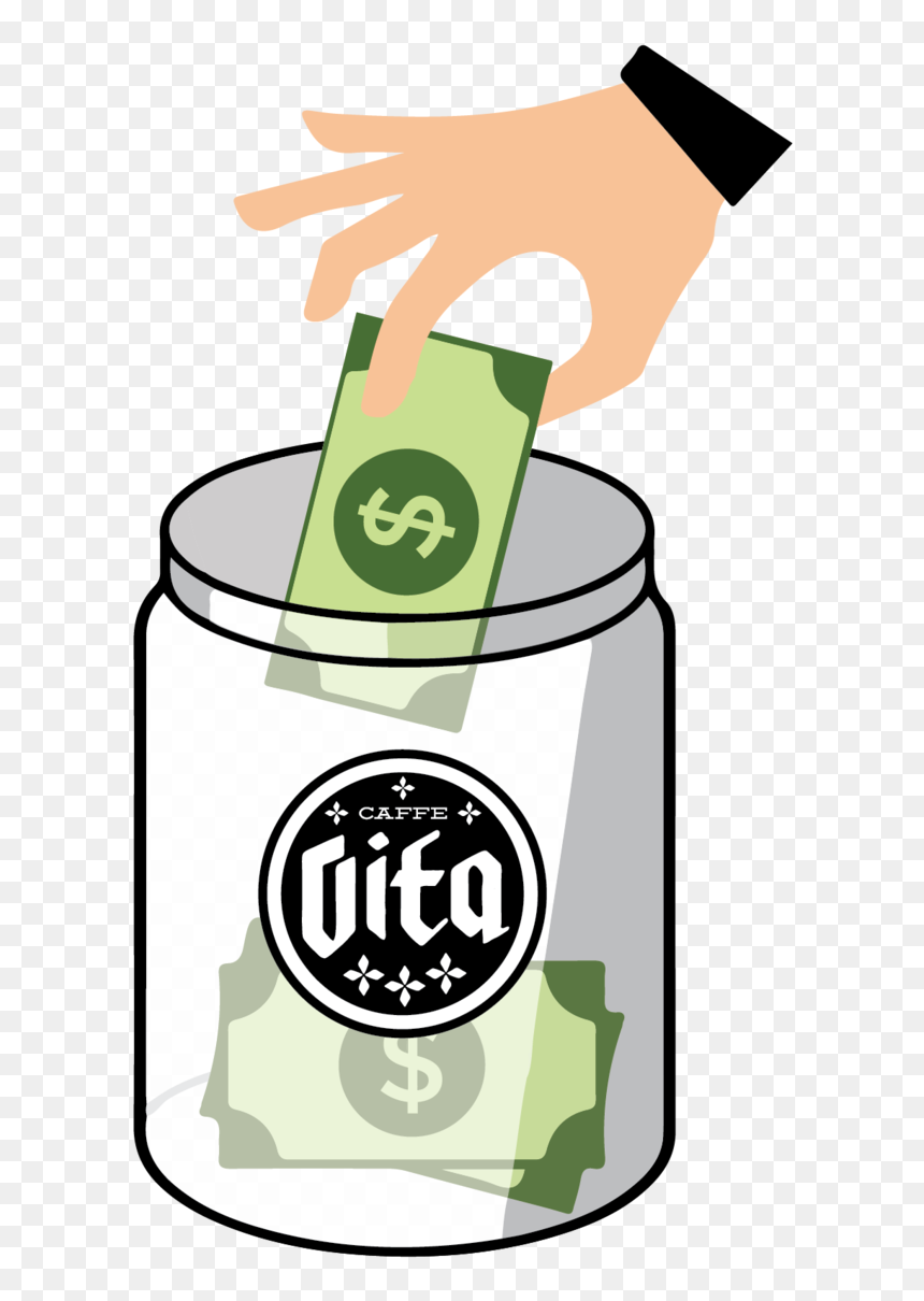 Barista Tip Jar, HD Png Download - tip jar png