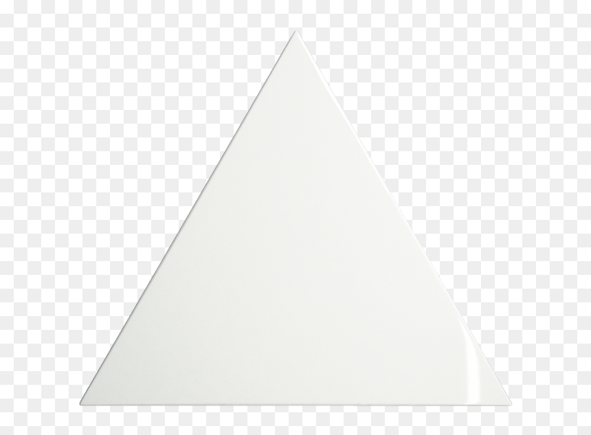 Triangle Black And White, HD Png Download - white triangle png