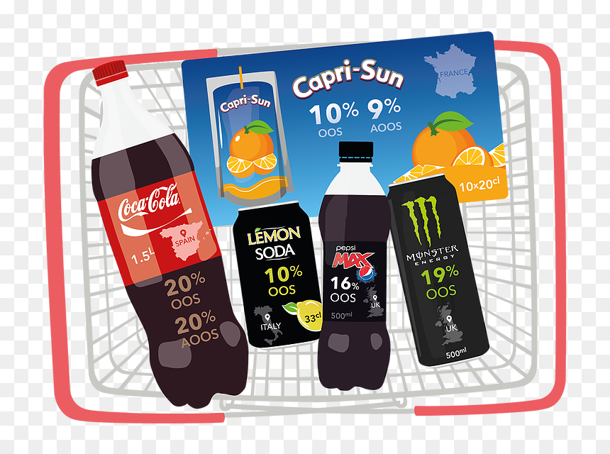 Carbonated Soft Drinks , Png Download - Capri Sun, Transparent Png - drinks png