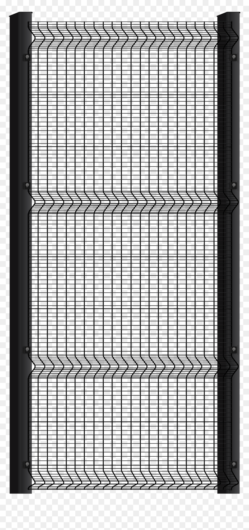 Clear View Wire Mesh Security Fence - Chrysler Building, HD Png Download - gate png