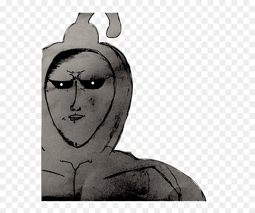 Black Sperm Drew Him With Pencils And Used Preview - Sketch, HD Png Download - sperm png