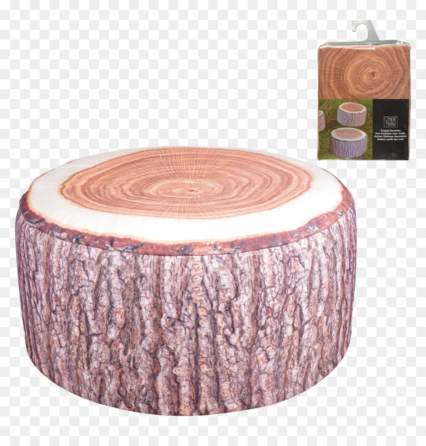 Outdoor Pouffe Tree Trunk - Fauteuil En Tronc D Arbre, HD Png Download - tree trunk png