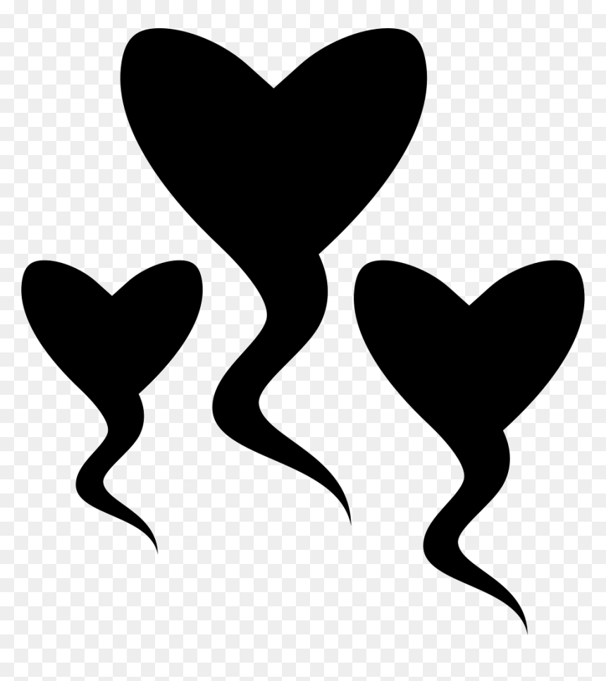 Png File Svg - Heart Shaped Sperm, Transparent Png - sperm png