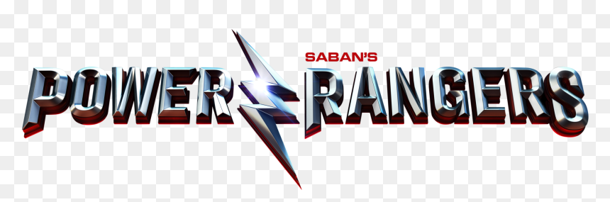 Power Rangers 2017 Title, HD Png Download - power rangers png