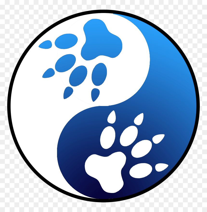 White Wolf Clipart Stylized - White And Blue Wolf, HD Png Download - white wolf png