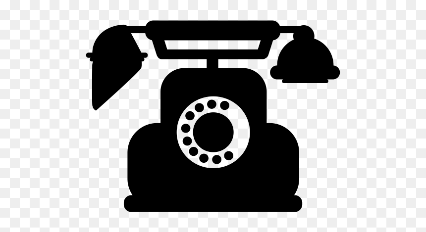 Retro Style Vintage Clothing - Telephone Vector, HD Png Download - telefono png