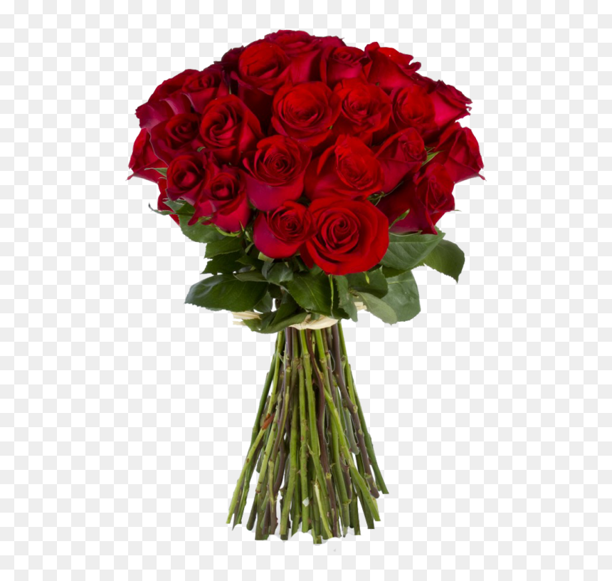 Rose Bunch Png Clipart - Rose Bouquet For Birthday, Transparent Png - rose bunch png