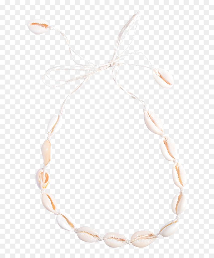 Transparent Puka Shell Necklace Png, Png Download - jewellery necklace png