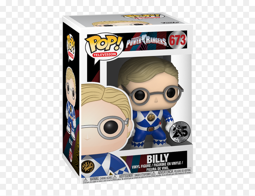 Billy Power Rangers Pop, HD Png Download - power rangers png