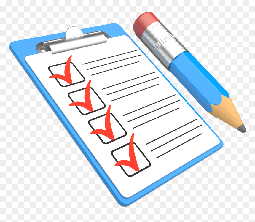 Checklist Png Picture - Checklist Clipart Png, Transparent Png - checklist png