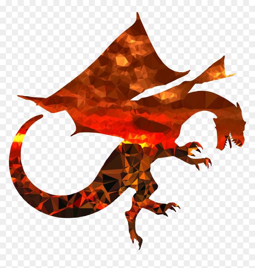 Transparent Game Of Thrones Clipart - Silhouette Dragon Png, Png Download - dragon silhouette png