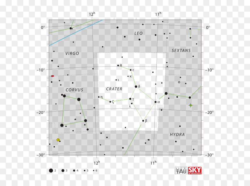 File - Crater Iau - Svg - Serpens Caput Constellation, HD Png Download - crater png